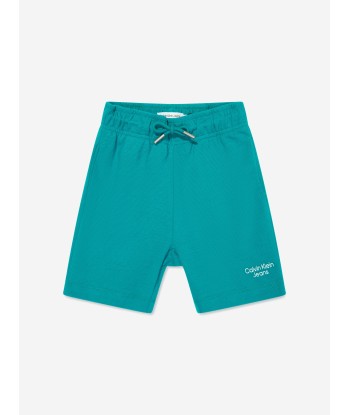 Calvin Klein Boys Ottoman Relaxed Shorts Set in Green JUSQU'A -70%! 