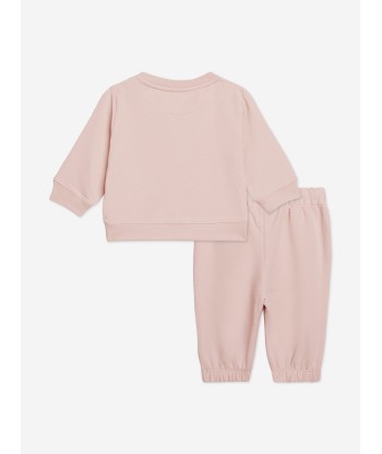 Calvin Klein Baby Girls Monogram Tracksuit in Pink la chaussure