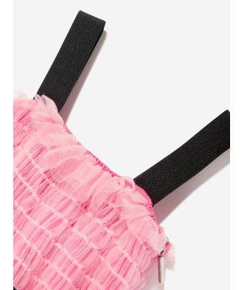 MSGM Girls Tulle Dress in Pink vous aussi creer 