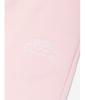 MSGM Girls Fleece Joggers in Pink Par le système avancé 