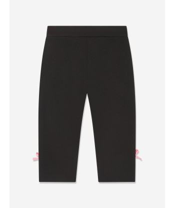 MSGM Girls Technical Pants in Black à prix réduit toute l'année