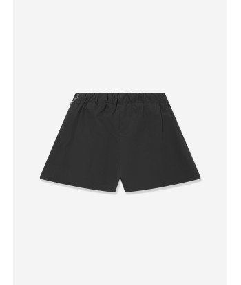 MSGM Girls Poplin Shorts in Black à prix réduit toute l'année