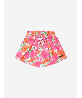 MSGM Girls Fleece Shorts in Multicolour Voir les baskets