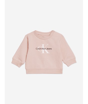 Calvin Klein Baby Girls Monogram Tracksuit in Pink la chaussure