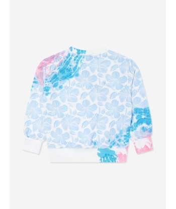 MSGM Girls Logo Sweatshirt in Blue suggérées chez