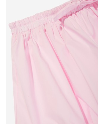 MSGM Girls Poplin Skirt in Pink Par le système avancé 