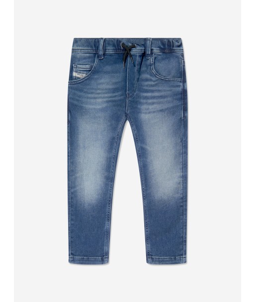 Diesel Boys Regular Fit Jeans in Blue les muscles