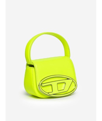 Diesel Girls Leather Logo Mini Bag in Yellow (9.5cm) pas chere