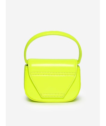 Diesel Girls Leather Logo Mini Bag in Yellow (9.5cm) pas chere