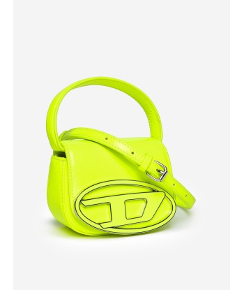 Diesel Girls Leather Logo Mini Bag in Yellow (9.5cm) pas chere