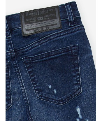 Diesel Girls Regular Fit Jeans in Blue pas chere