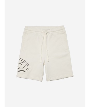 Diesel Boys Logo Shorts in Ivory suggérées chez