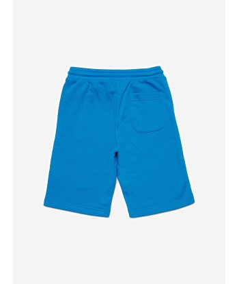 Diesel Boys Logo Shorts in Blue de pas cher