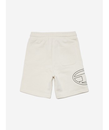 Diesel Boys Logo Shorts in Ivory suggérées chez