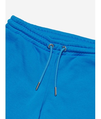 Diesel Boys Logo Shorts in Blue de pas cher