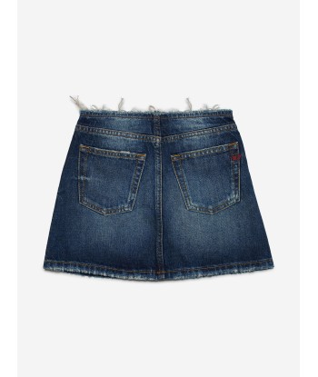 Diesel Girls Denim Skirt in Blue de France