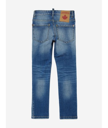 Dsquared2 Boys Cool Guy Regular Jeans in Blue les ligaments