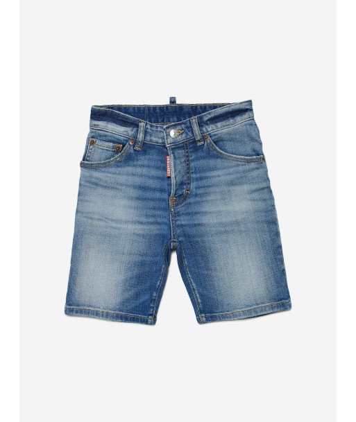 Dsquared2 Boys Commando Denim Shorts in Blue de l' environnement