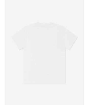 Dsquared2 Kids Logo T-Shirt in White soldes