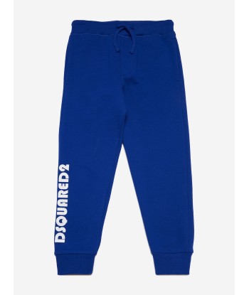 Dsquared2 Kids Logo Joggers in Blue Profitez des Offres !