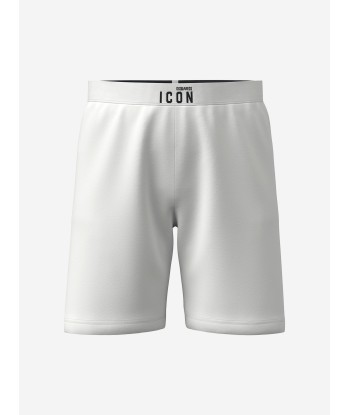 Dsquared2 Boys Icon Short Set in White en ligne des produits 