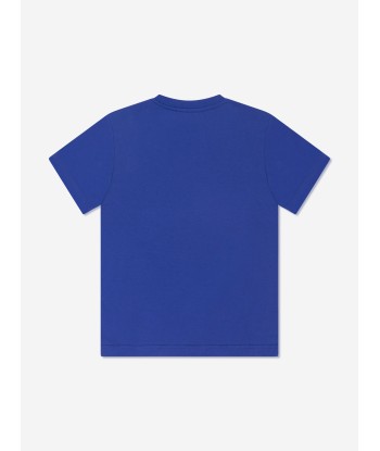 Dsquared2 Kids Logo T-Shirt in Blue Le MVP de beaucoup