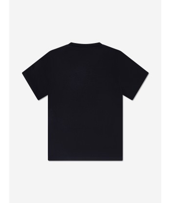 Dsquared2 Kids Multi Logo T-Shirt in Black de la marque