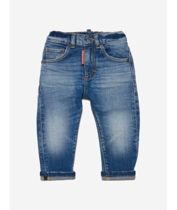 Dsquared2 Baby Regular Fit Jeans in Blue 50% de réduction en Octobre 2024