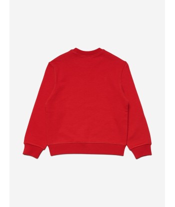 Dsquared2 Kids Logo Sweatshirt in Red Amélioration de cerveau avec