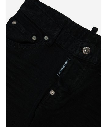 Dsquared2 Boys Skater Eco Jeans in Black Dans la société mordern