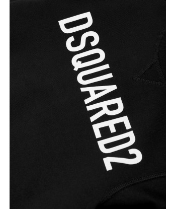 Dsquared2 Kids Logo Sweatshirt in Black livraison gratuite