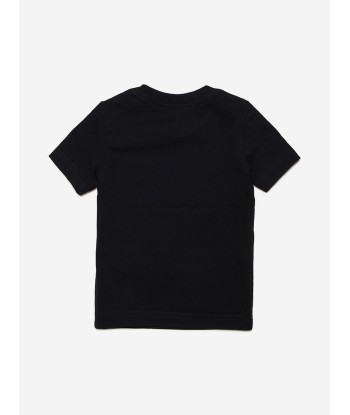 Dsquared2 Baby Multi Logo T-Shirt in Black Les magasins à Paris