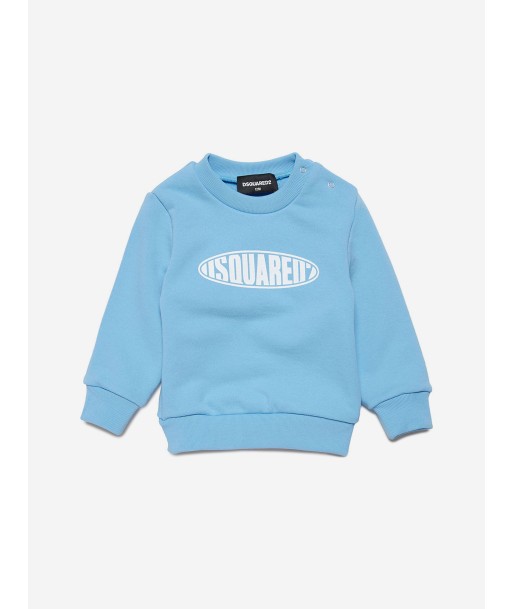 Dsquared2 Baby Logo Sweatshirt in Blue solde