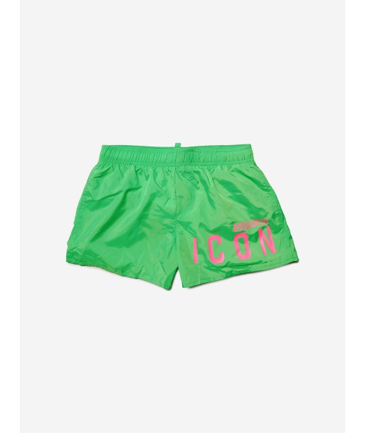 Dsquared2 Boys Icon Swim Shorts in Green Venez acheter