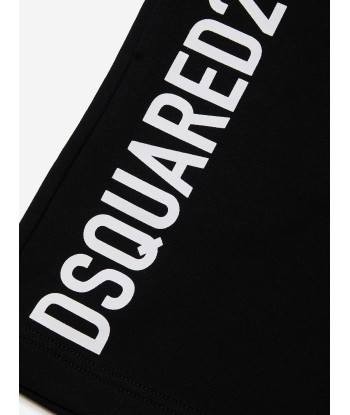 Dsquared2 Kids Logo Shorts in Black la livraison gratuite