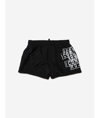 Dsquared2 Boys Icon Swim Shorts in Black destockage