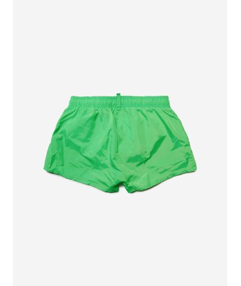 Dsquared2 Boys Icon Swim Shorts in Green Venez acheter