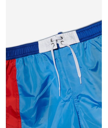 Dsquared2 Boys Logo Swim Shorts in Blue ouvre sa boutique