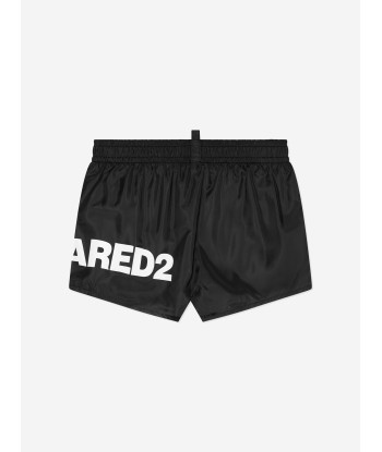 Dsquared2 Baby Boys Logo Swim Shorts in Black Les magasins à Paris