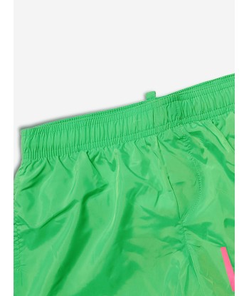 Dsquared2 Boys Icon Swim Shorts in Green Venez acheter