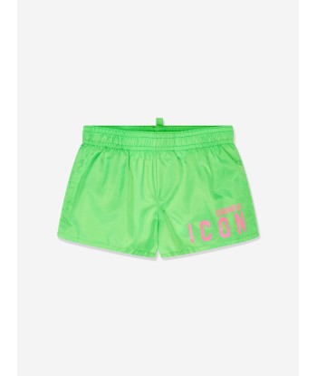 Dsquared2 Baby Boys Icon Swim Shorts in Green les muscles