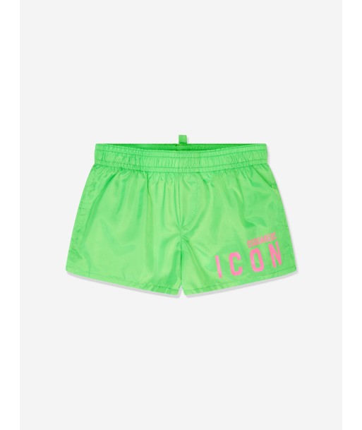 Dsquared2 Baby Boys Icon Swim Shorts in Green les muscles