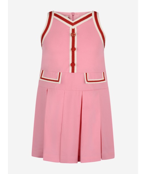 GUCCI Girls Dress - Cotton Pleated Dress une grave pollution 