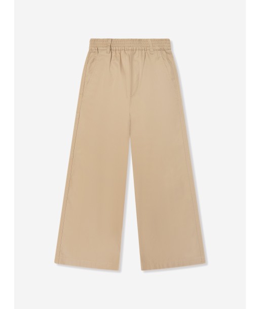 MM6 Maison Margiela Kids Culotte Trousers in Beige de l' environnement