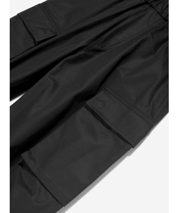 MM6 Maison Margiela Kids Cargo Trousers in Black Fin de série