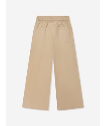 MM6 Maison Margiela Kids Culotte Trousers in Beige de l' environnement