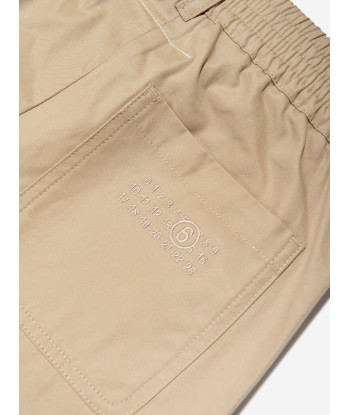 MM6 Maison Margiela Kids Culotte Trousers in Beige de l' environnement