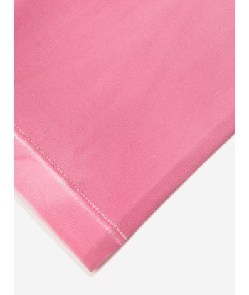 MM6 Maison Margiela Kids Logo Leggings in Pink paiement sécurisé