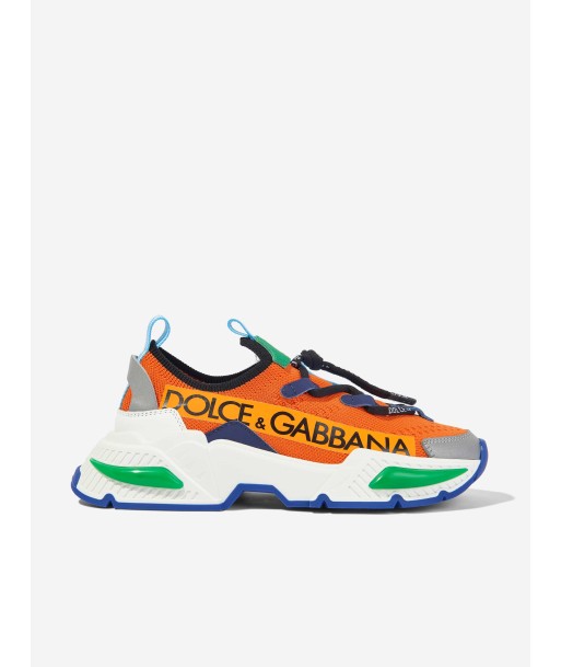 Dolce & Gabbana Boys Space Trainers in Multicolour Pour