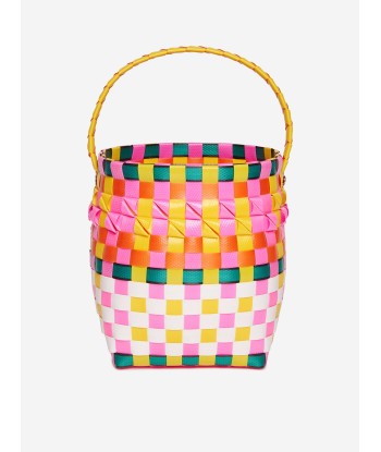 MARNI Girls Woven Pod Bag in Multicolour (16cm) Paris Déstockage Promo